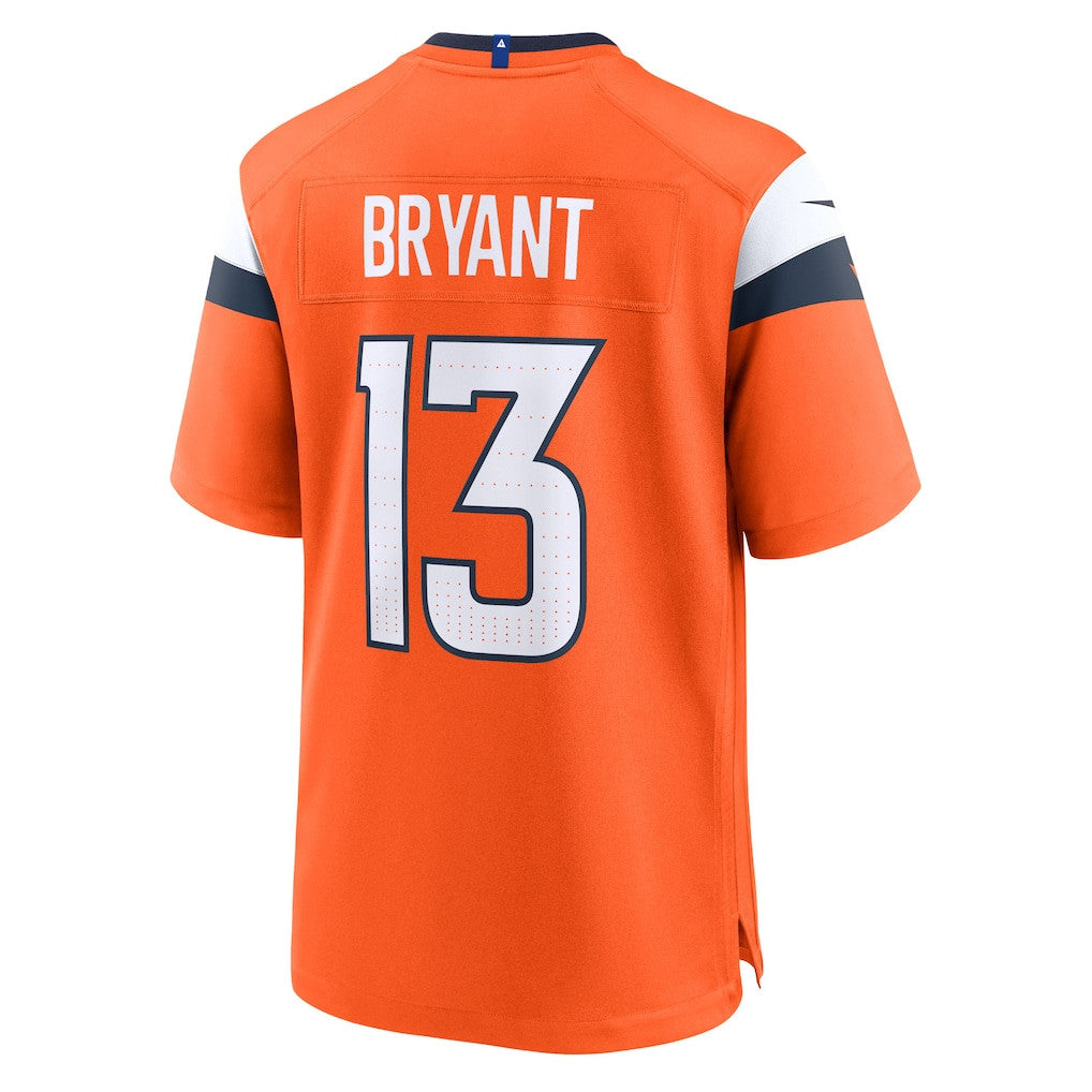 Pat Bryant 13 Denver Broncos 2026 Super Bowl LX - Orange Team Game Jersey