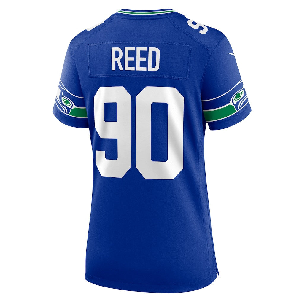 Jarran Reed 90 Seattle Seahawks 2026 Super Bowl LX - Women Royal Player Jersey