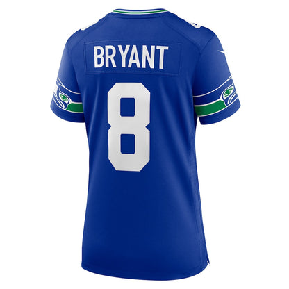 Coby Bryant 8 Seattle Seahawks 2026 Super Bowl LX - Women Royal Player Jersey