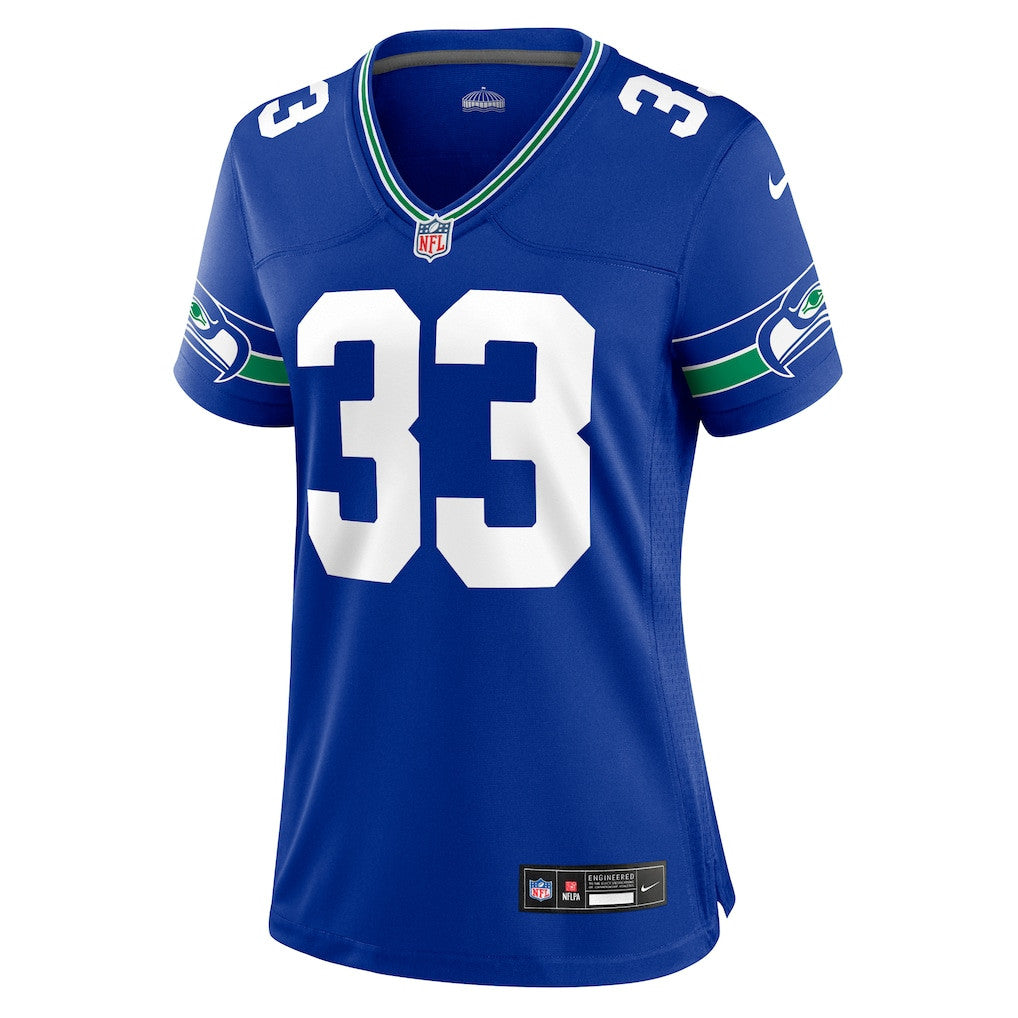Jamal Adams 33 Seattle Seahawks 2026 Super Bowl LX - Women Royal Player Jersey