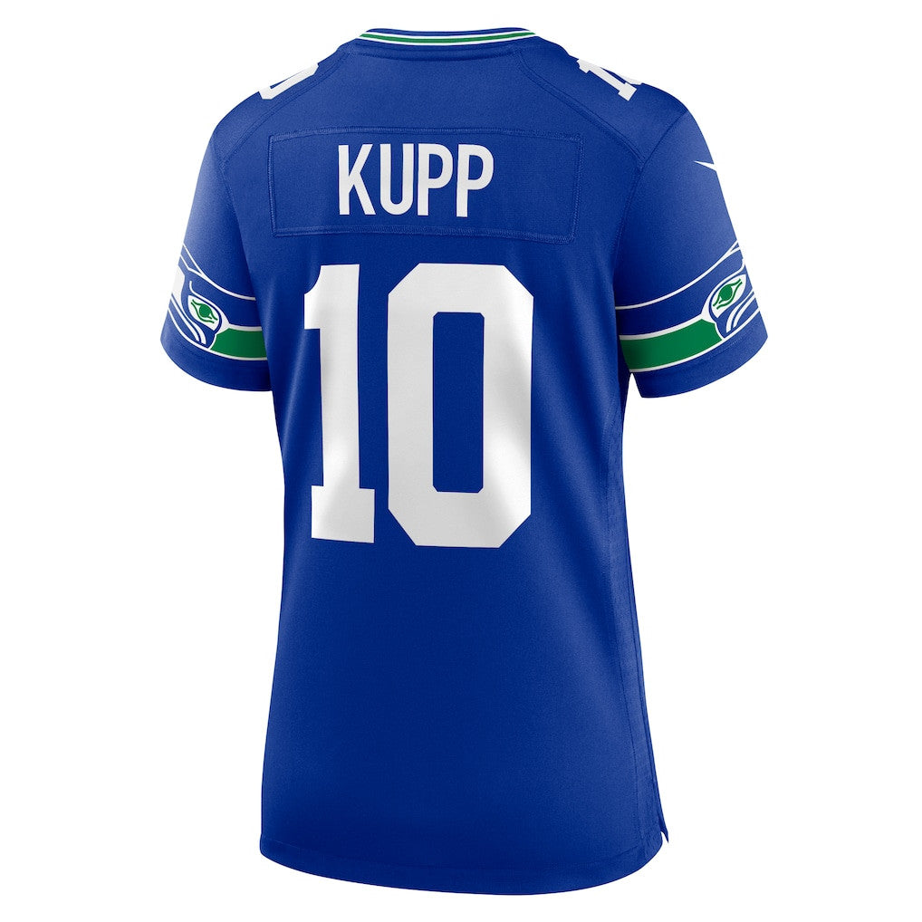 Cooper Kupp 10 Seattle Seahawks 2026 Super Bowl LX - Women Royal Player Jersey