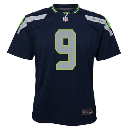 Kenneth Walker III 9 Seattle Seahawks YOUTH 2026 Super Bowl LX - Navy Game Jersey