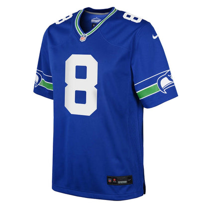 Coby Bryant 8 Seattle Seahawks YOUTH 2026 Super Bowl LX - Royal Alternate Game Jersey