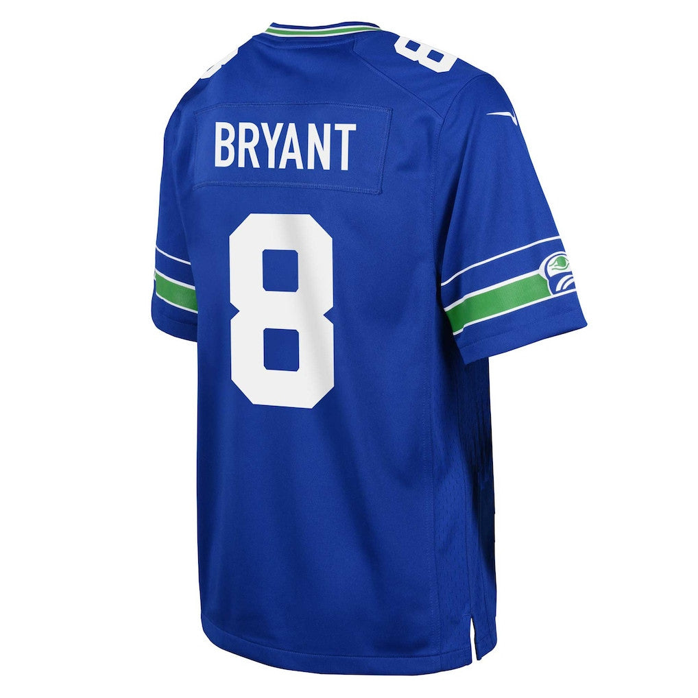 Coby Bryant 8 Seattle Seahawks YOUTH 2026 Super Bowl LX - Royal Alternate Game Jersey