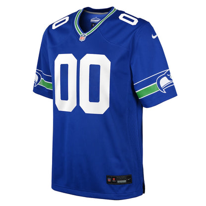 Seattle Seahawks YOUTH 2026 Super Bowl LX - Custom Alternate Game Jersey - Royal