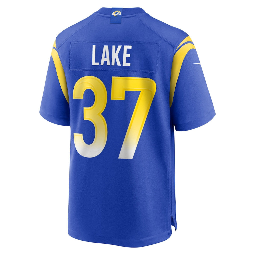 Quentin Lake 37 Los Angeles Rams 2026 Super Bowl LX - Royal Game Player Jersey
