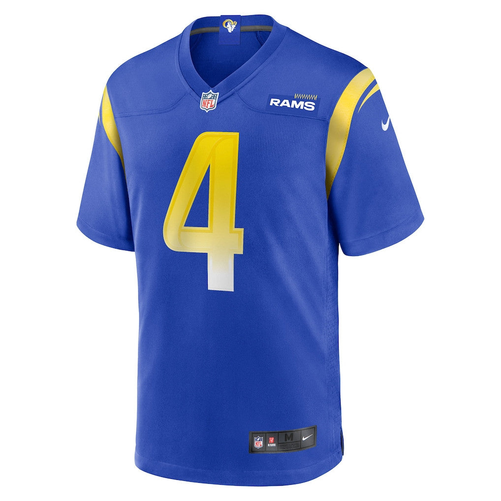 Ahkello Witherspoon 4 Los Angeles Rams 2026 Super Bowl LX - Royal Game Player Jersey