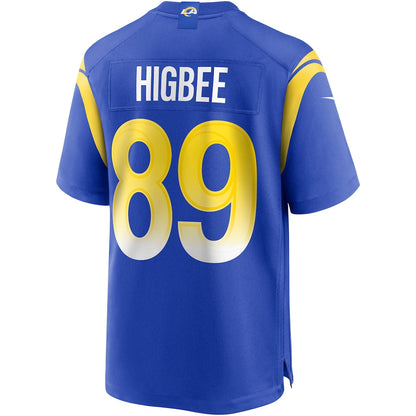 Tyler Higbee 89 Los Angeles Rams 2026 Super Bowl LX - Royal Game Player Jersey