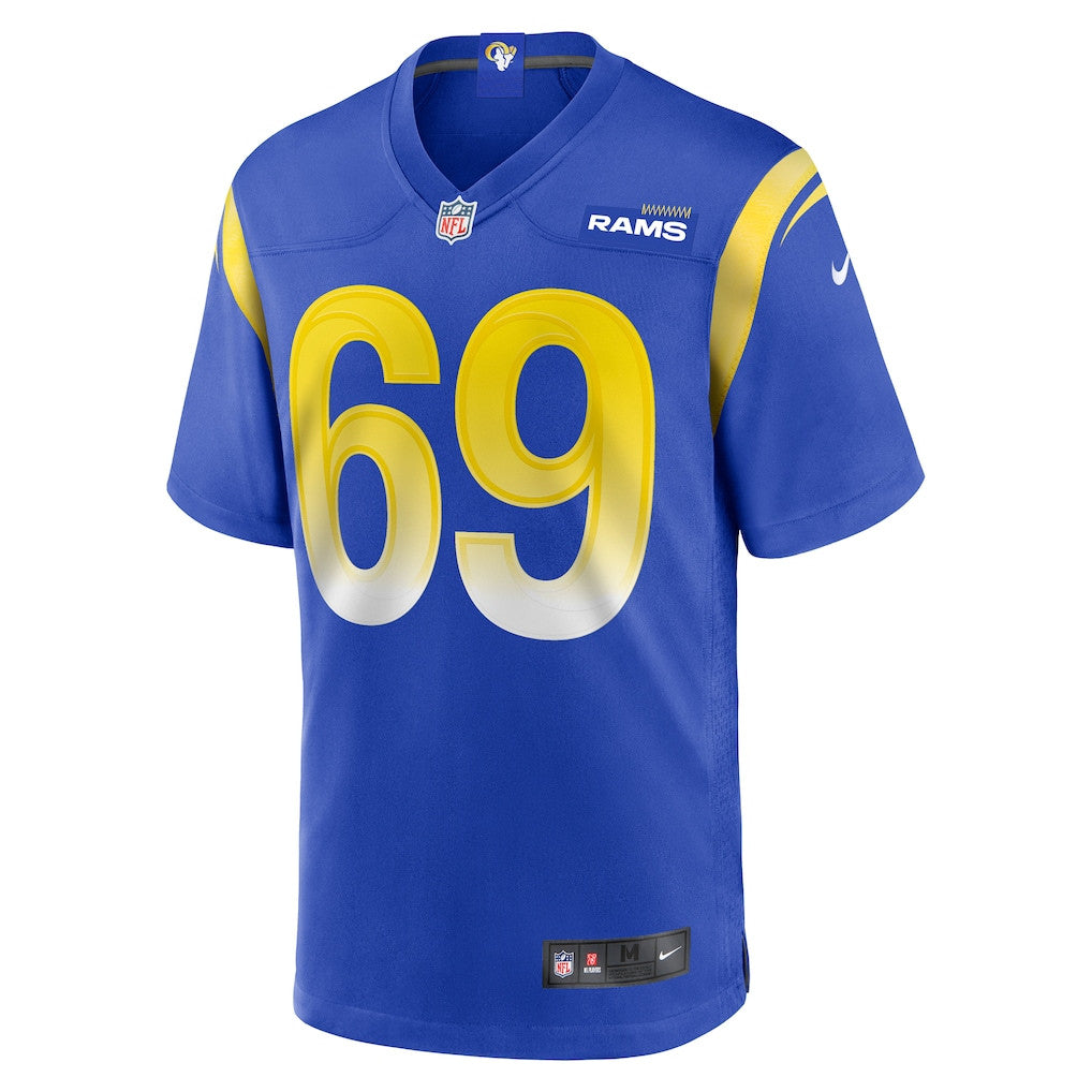 Kevin Dotson 69 Los Angeles Rams 2026 Super Bowl LX - Royal Game Player Jersey