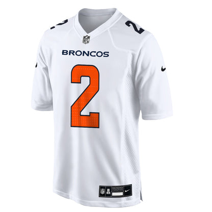 Pat Surtain II 2 Denver Broncos 2026 Super Bowl LX - White Tundra Fashion Game Jersey