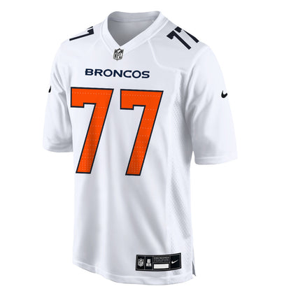 Quinn Meinerz 77 Denver Broncos 2026 Super Bowl LX - White Tundra Fashion Game Jersey