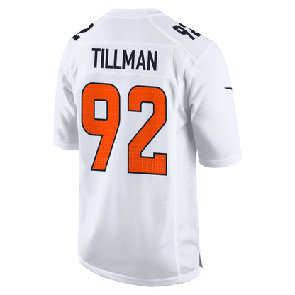 Dondrea Tillman 92 Denver Broncos 2026 Super Bowl LX - White Tundra Fashion Game Jersey