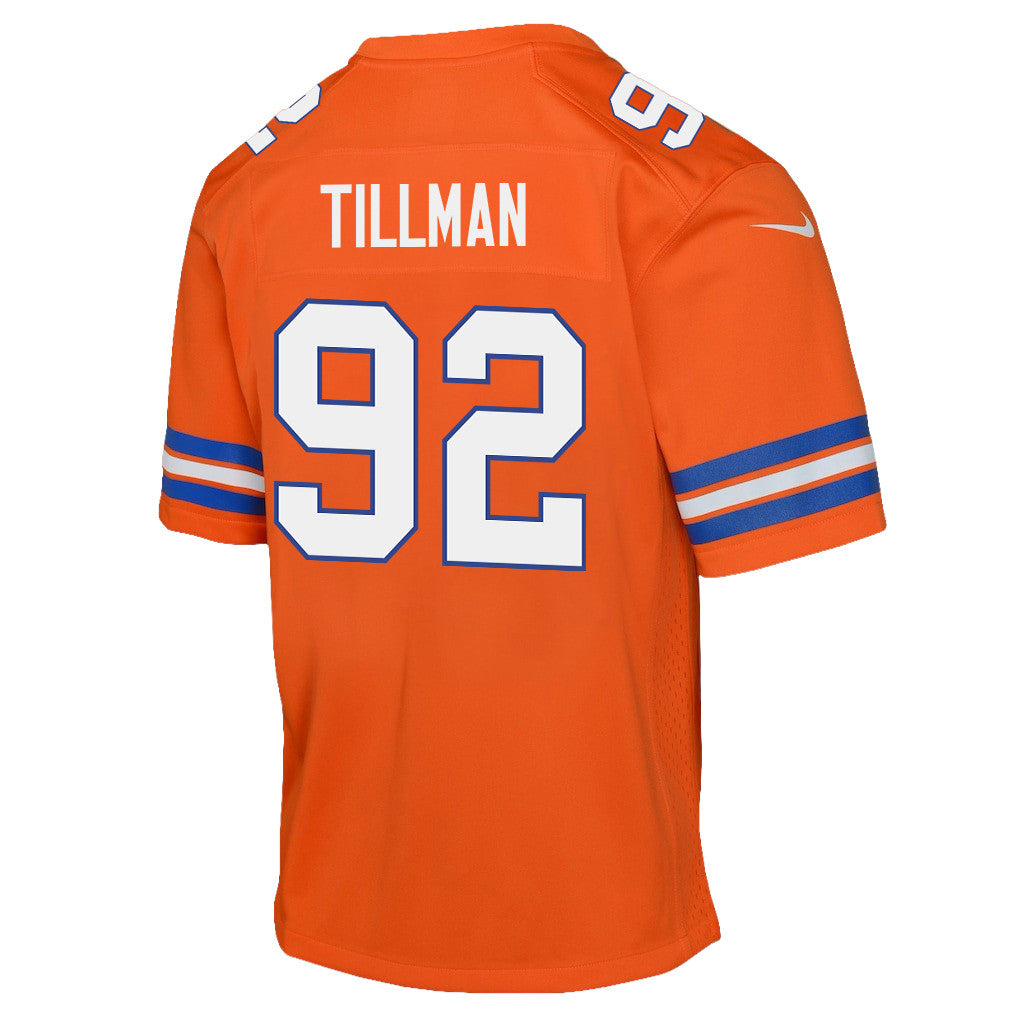 Dondrea Tillman 92 Denver Broncos YOUTH 2026 Super Bowl LX - Orange Game Jersey