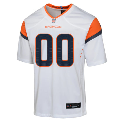 Denver Broncos YOUTH 2026 Super Bowl LX - Custom White Road Team Jersey
