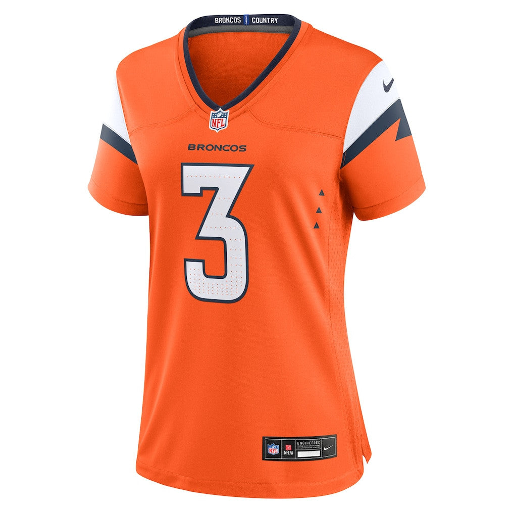 Wil Lutz 3 Women's Denver Broncos 2026 Super Bowl LX - Orange Game Jersey