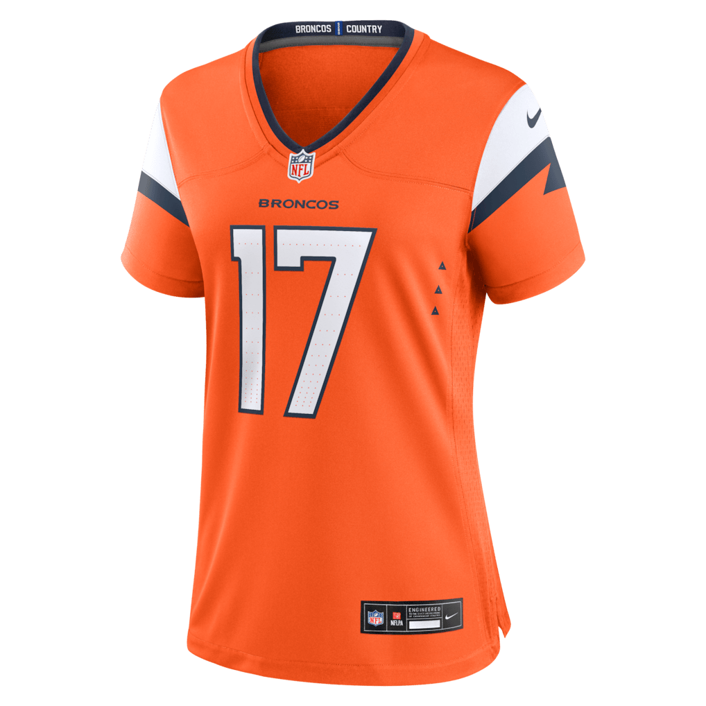 Lil'Jordan 17 Women's Denver Broncos 2026 Super Bowl LX - Orange Game Jersey