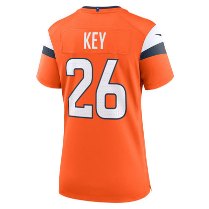 Devon Key 26 Women's Denver Broncos 2026 Super Bowl LX - Orange Game Jersey