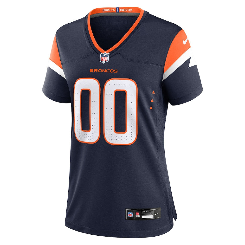 Denver Broncos 2026 Super Bowl LX - Women's Navy Alternate Custom Game Jersey