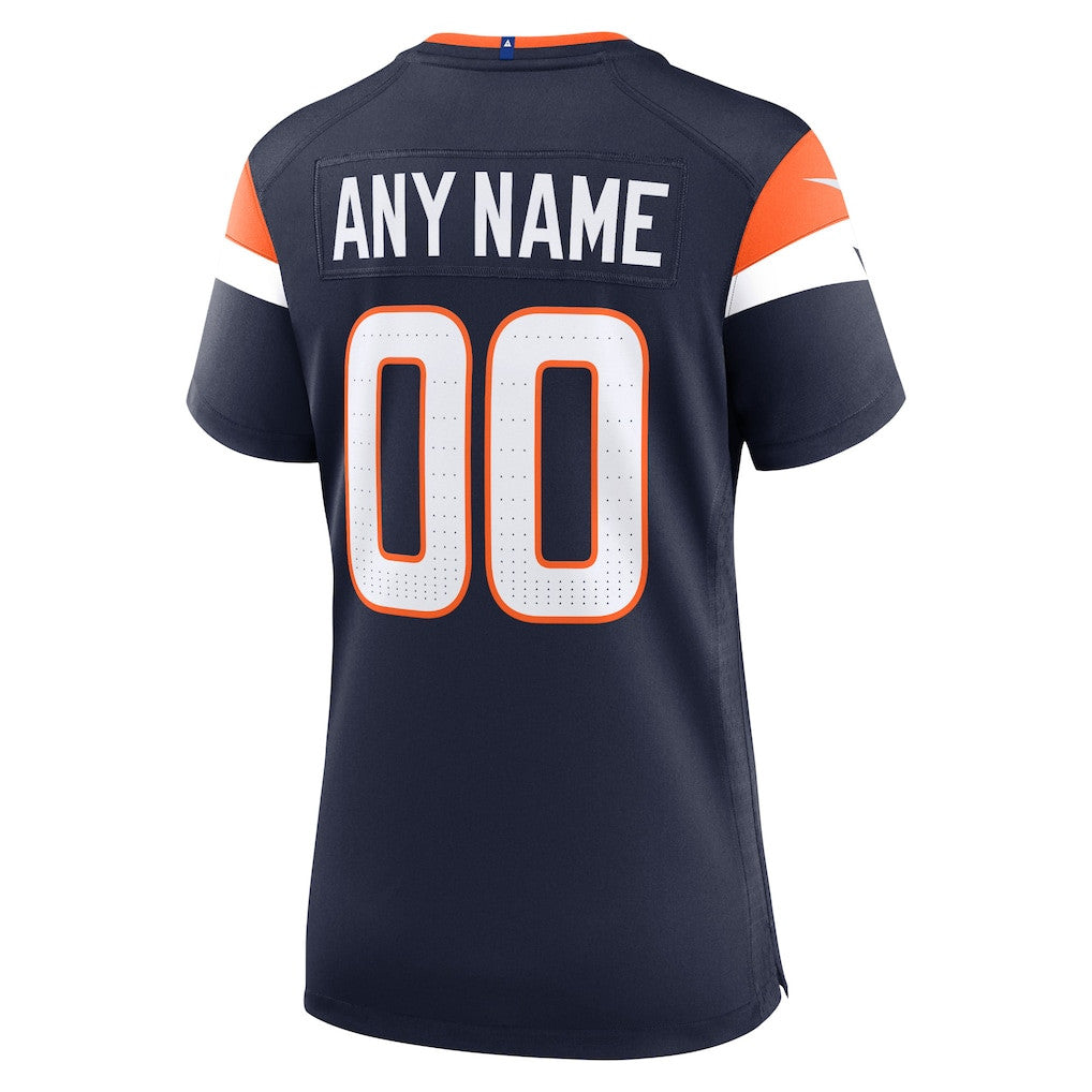 Denver Broncos 2026 Super Bowl LX - Women's Navy Alternate Custom Game Jersey