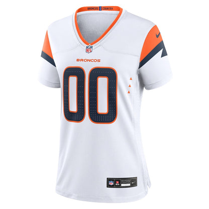 Denver Broncos 2026 Super Bowl LX - Women's White Custom Game Jersey