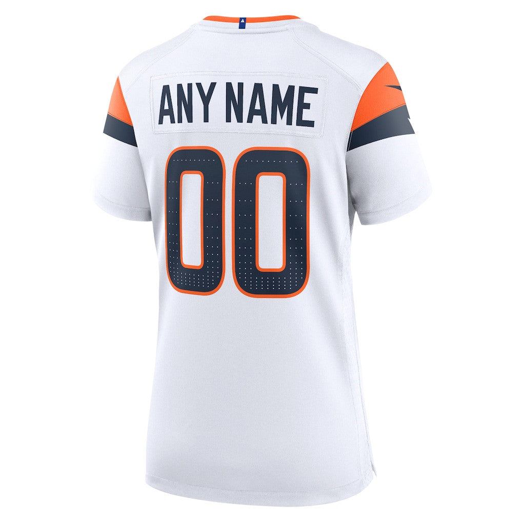 Denver Broncos 2026 Super Bowl LX - Women's White Custom Game Jersey