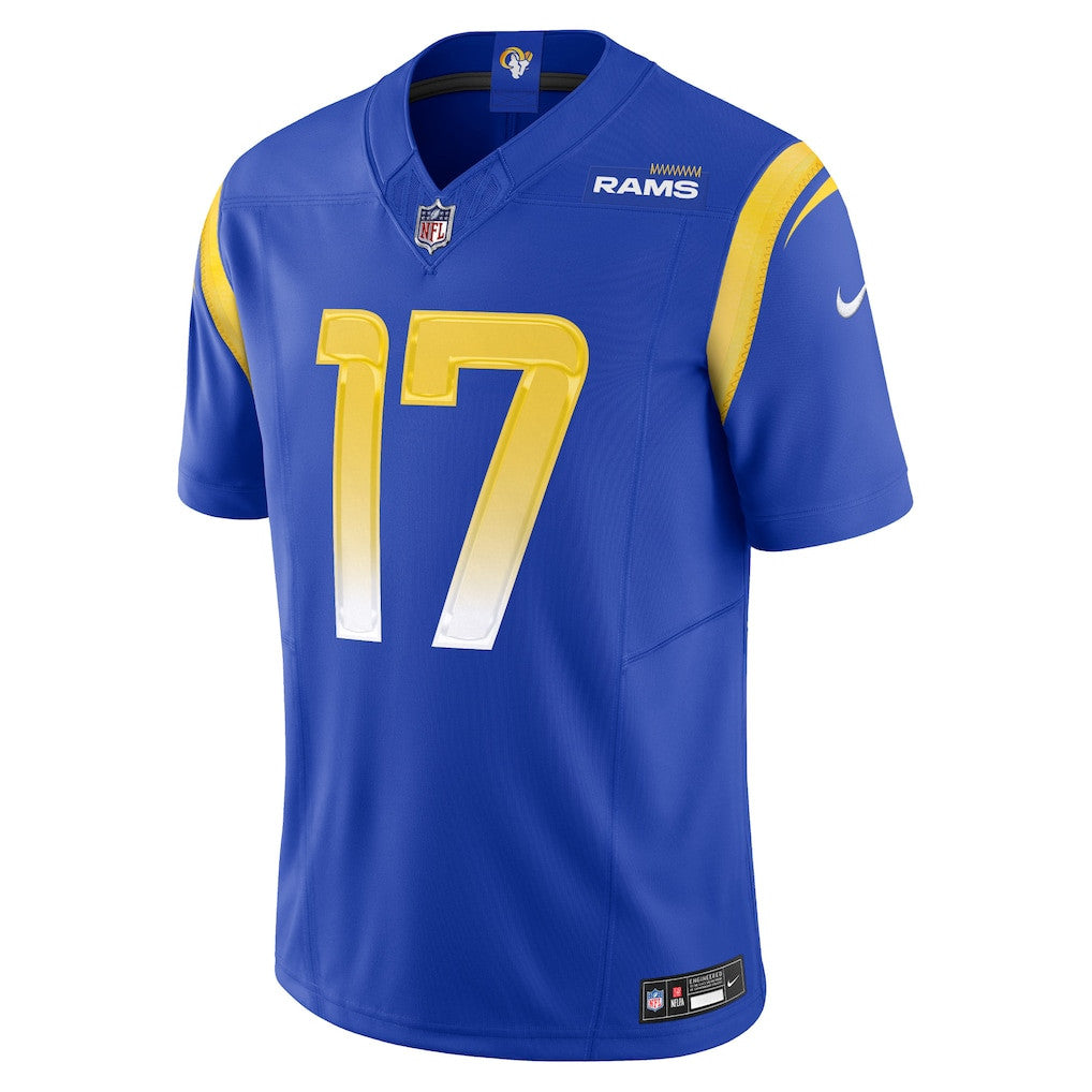 Puka Nacua 17 Los Angeles Rams 2026 Super Bowl LX - Royal Game Player Jersey
