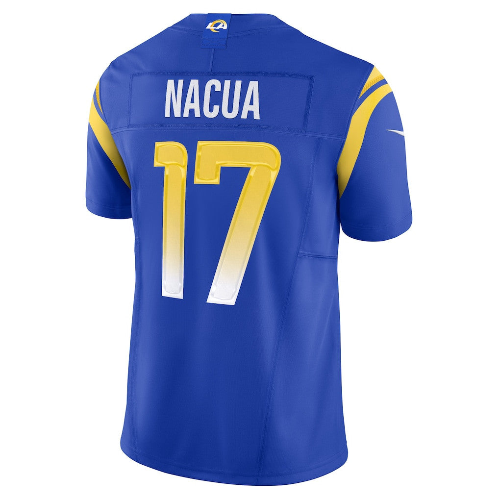 Puka Nacua 17 Los Angeles Rams 2026 Super Bowl LX - Royal Game Player Jersey
