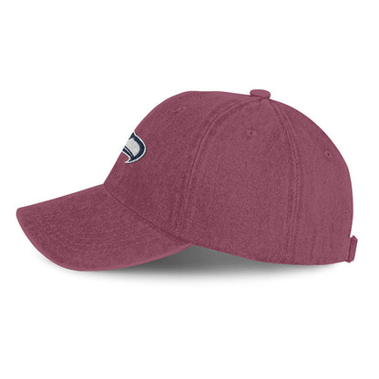 Seattle Seahawks 25/26 Washed Cotton Cap – Logo Iconic Printed Graphic - Burgundy