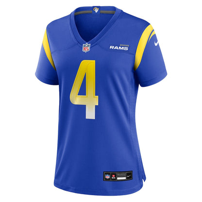 Ahkello Witherspoon 4 Women's Los Angeles Rams 2026 Super Bowl LX - Royal Team Game Jersey