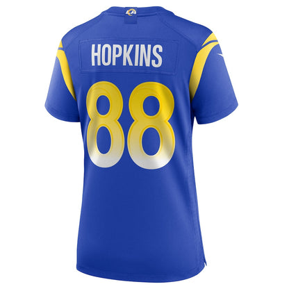 Brycen Hopkins 88 Women's Los Angeles Rams 2026 Super Bowl LX - Royal Team Game Jersey