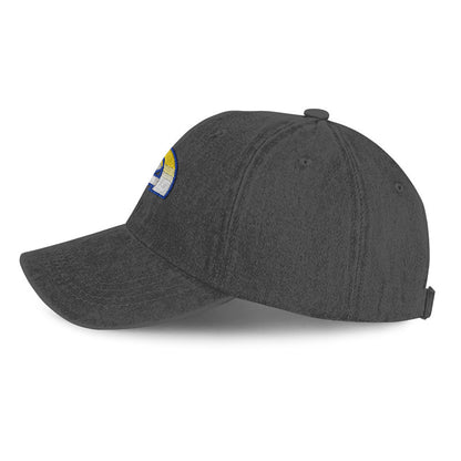 Los Angeles Rams 25/26 Washed Cotton Cap – Logo Iconic Printed Graphic - Dark Grey