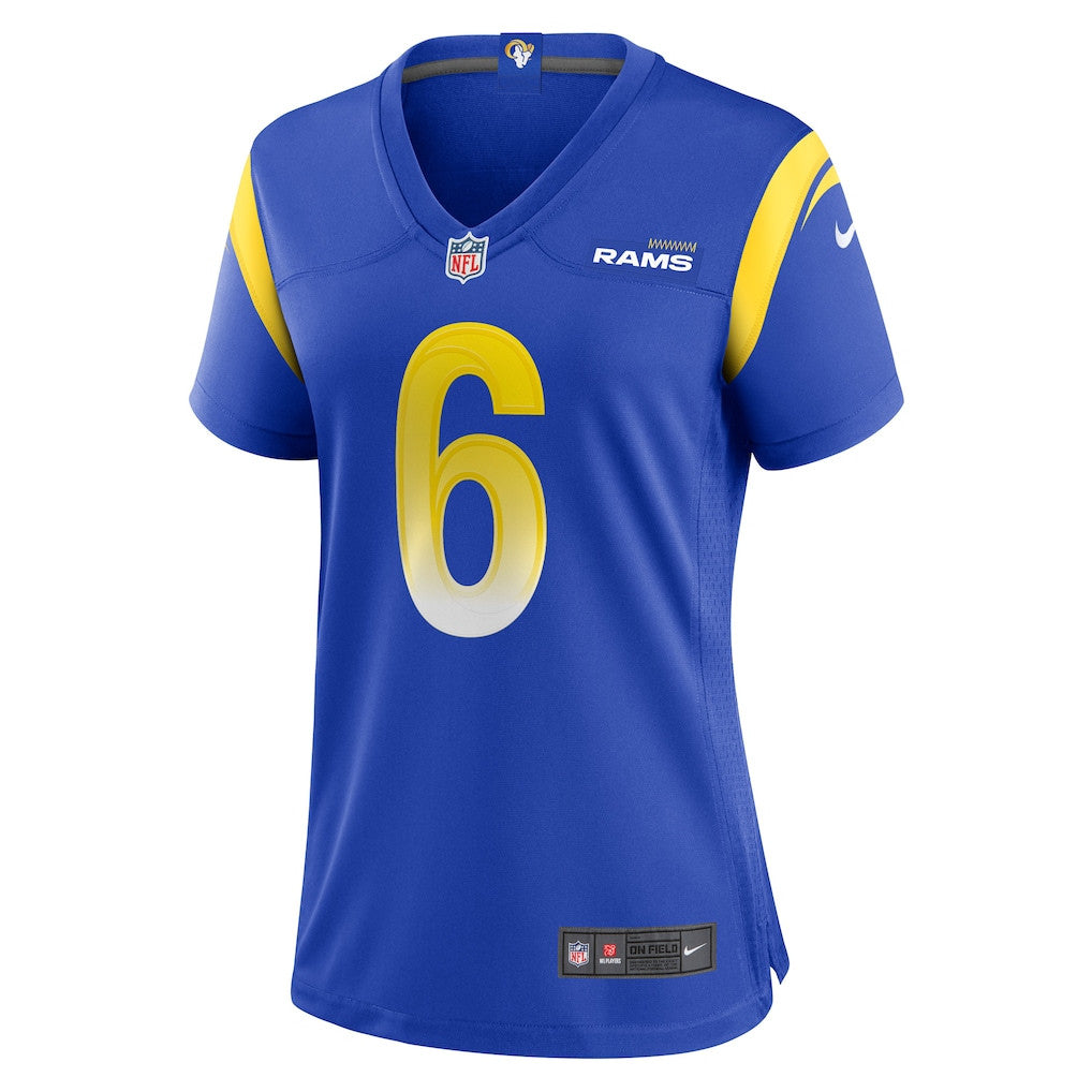 Drake Stoops 6 Women's Los Angeles Rams 2026 Super Bowl LX - Royal Team Game Jersey
