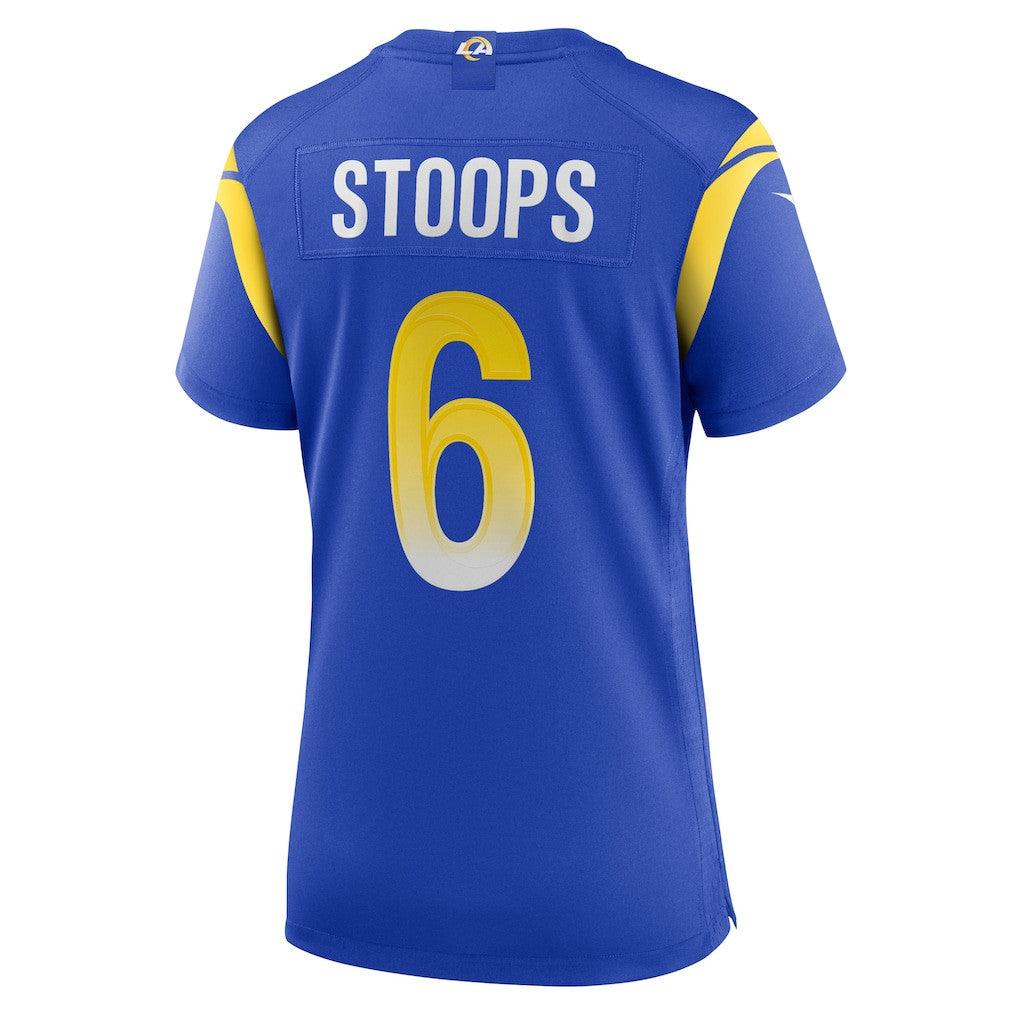 Drake Stoops 6 Women's Los Angeles Rams 2026 Super Bowl LX - Royal Team Game Jersey