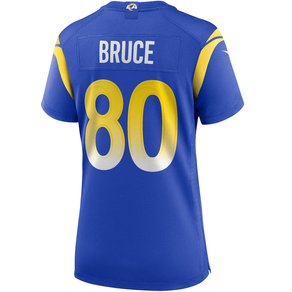 Isaac Bruce 80 Women's Los Angeles Rams 2026 Super Bowl LX - Royal Team Game Jersey