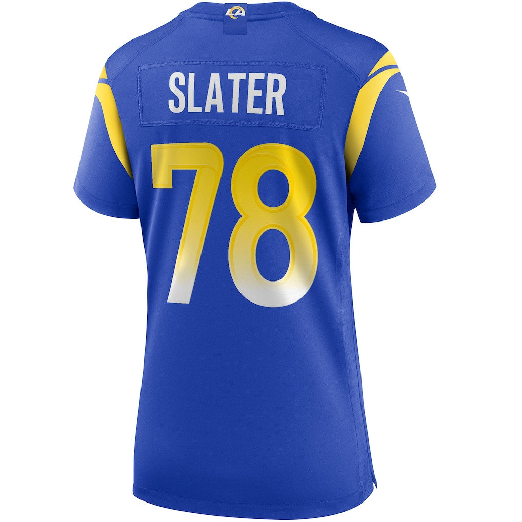 Jackie Slater 78 Women's Los Angeles Rams 2026 Super Bowl LX - Royal Team Game Jersey