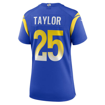Jason Taylor 25 Women's Los Angeles Rams 2026 Super Bowl LX - Royal Team Game Jersey