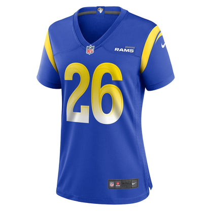 Kamren Kinchens 26 Women's Los Angeles Rams 2026 Super Bowl LX - Royal Team Game Jersey
