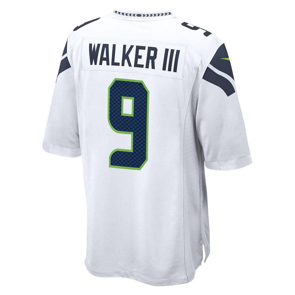 Kenneth Walker III 9 Seattle Seahawks 2026 Super Bowl LX - White Game Jersey