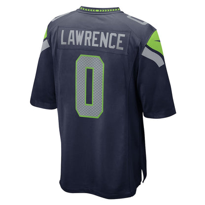 DeMarcus Lawrence 0 Seattle Seahawks 2026 Super Bowl LX - College Navy Team Game Jersey