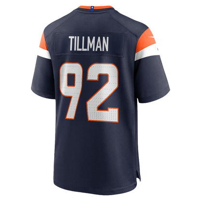 Dondrea Tillman 92 Denver Broncos 2026 Super Bowl LX - Navy Alternate Game Jersey