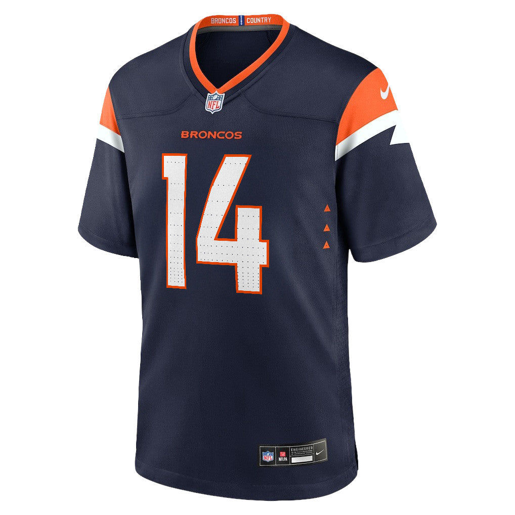 Courtland Sutton 14 Denver Broncos 2026 Super Bowl LX - Navy Alternate Game Jersey