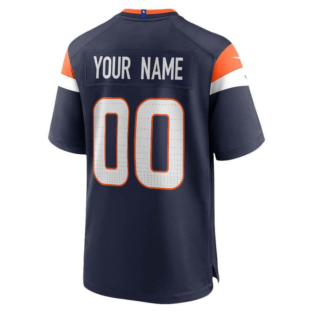 Denver Broncos 2026 Super Bowl LX - Custom Orange Team Game Jersey