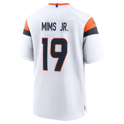 Marvin Mims Jr. 19 Denver Broncos 2026 Super Bowl LX - White Game Jersey