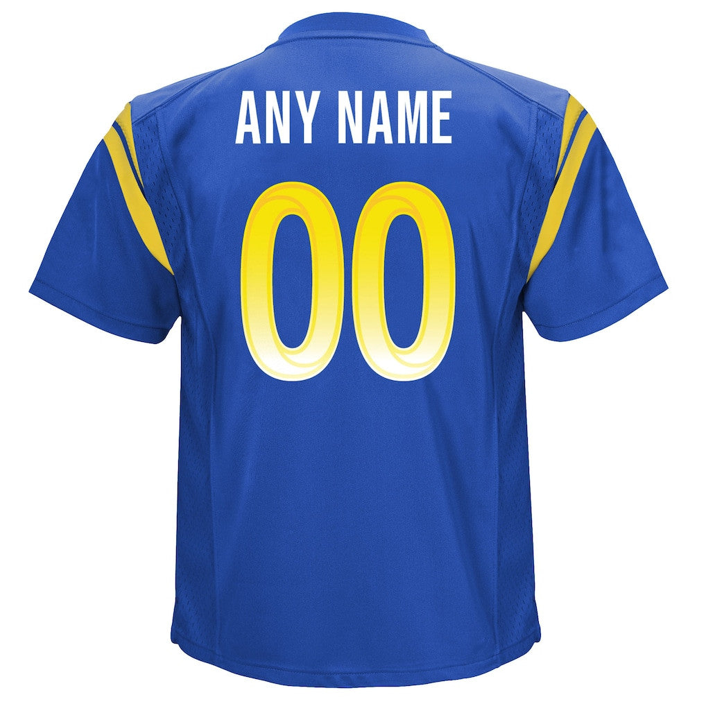 Los Angeles Rams YOUTH - 2026 Super Bowl LX Royal Custom Game Jersey