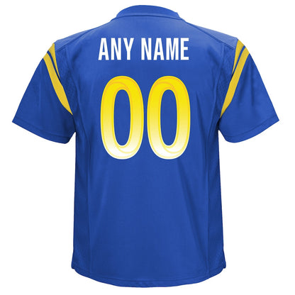Los Angeles Rams YOUTH - 2026 Super Bowl LX Royal Custom Game Jersey