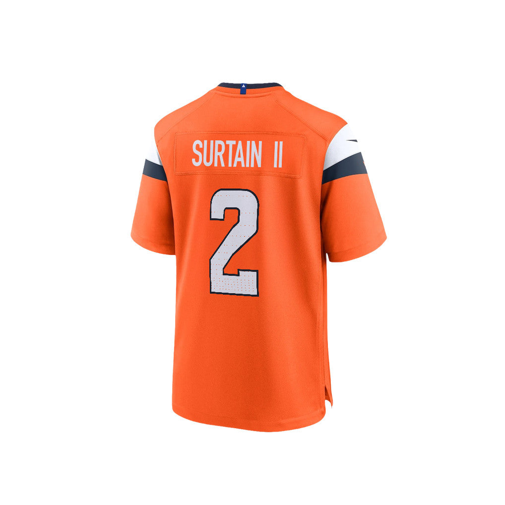 Pat Surtain II 2 Denver Broncos Super Bowl LX Defensive Superstar Game Men Jersey – Orange