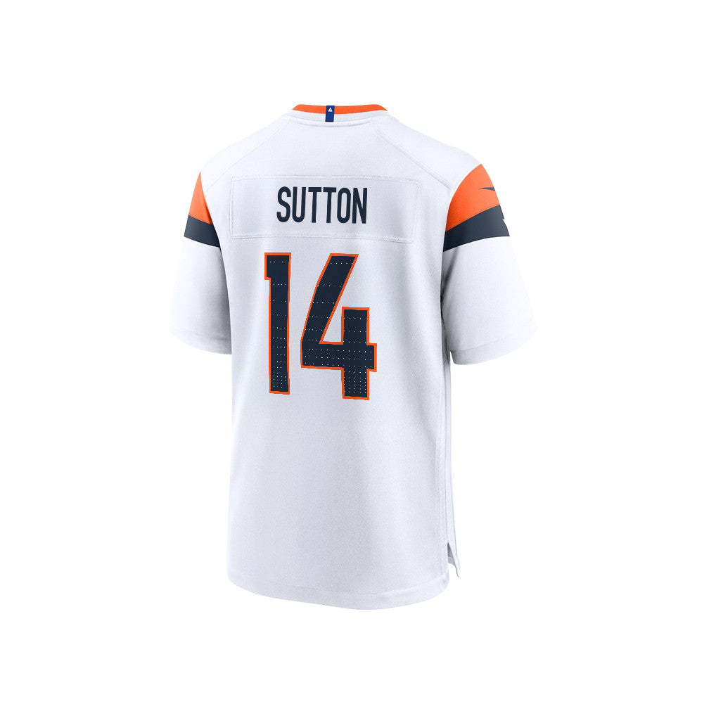 Courtland Sutton 14 Denver Broncos Super Bowl LX Fan-Favorite Icon Men Game Jersey – White