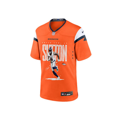 Courtland Sutton 14 Denver Broncos Super Bowl LX Game-Breaking Star Game Jersey – Orange