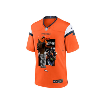 Courtland Sutton 14 Denver Broncos Super Bowl LX High-Impact Performer Men Jersey – Orange