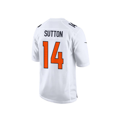 Courtland Sutton 14 Denver Broncos Super Bowl LX Offensive Powerhouse Men Jersey – White